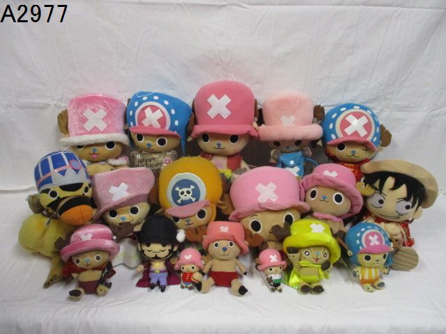 977m ワンピース チョッパー トナカイ アニメ キャラクター ぬいぐるみ 大量 トニートニー チョッパー 売買されたオークション情報 Yahooの商品情報をアーカイブ公開 オークファン Aucfan Com