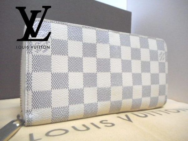 VUITTON ダミエ アズール - LOUIS ジッピー 長財布 ジッピーウォレット 