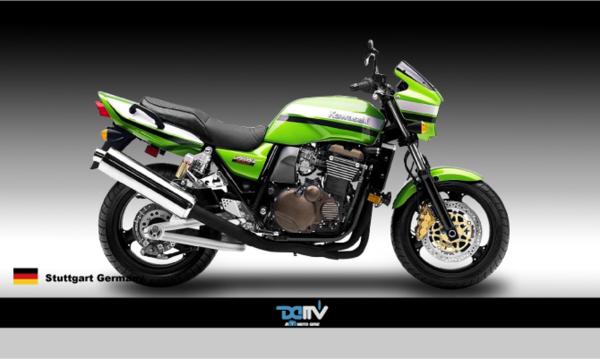 サイドスタンド・エンラージャー チタン(Side Stand Enlarger)KAWASAKI:ZRX1200 97-13/