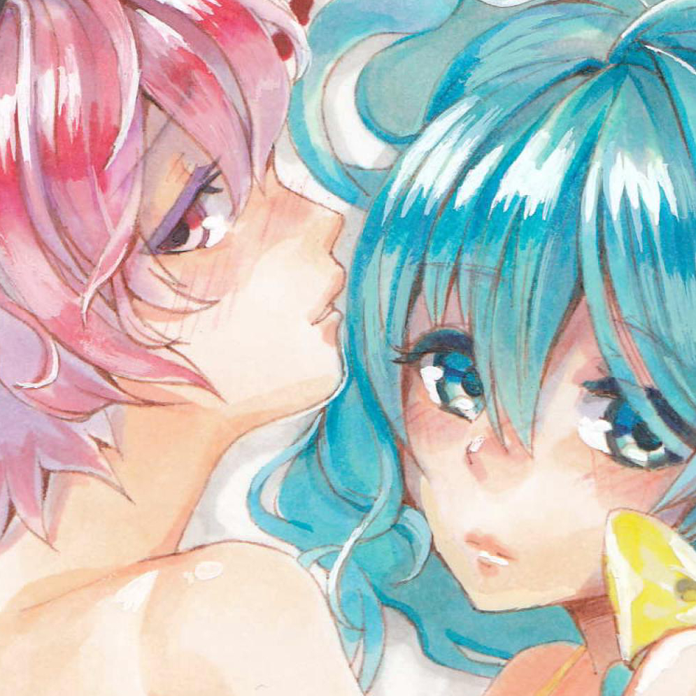 手描きイラスト 百合 古明地姉妹 東方project 手描きイラスト 売買されたオークション情報 Yahooの商品情報をアーカイブ公開 オークファン Aucfan Com