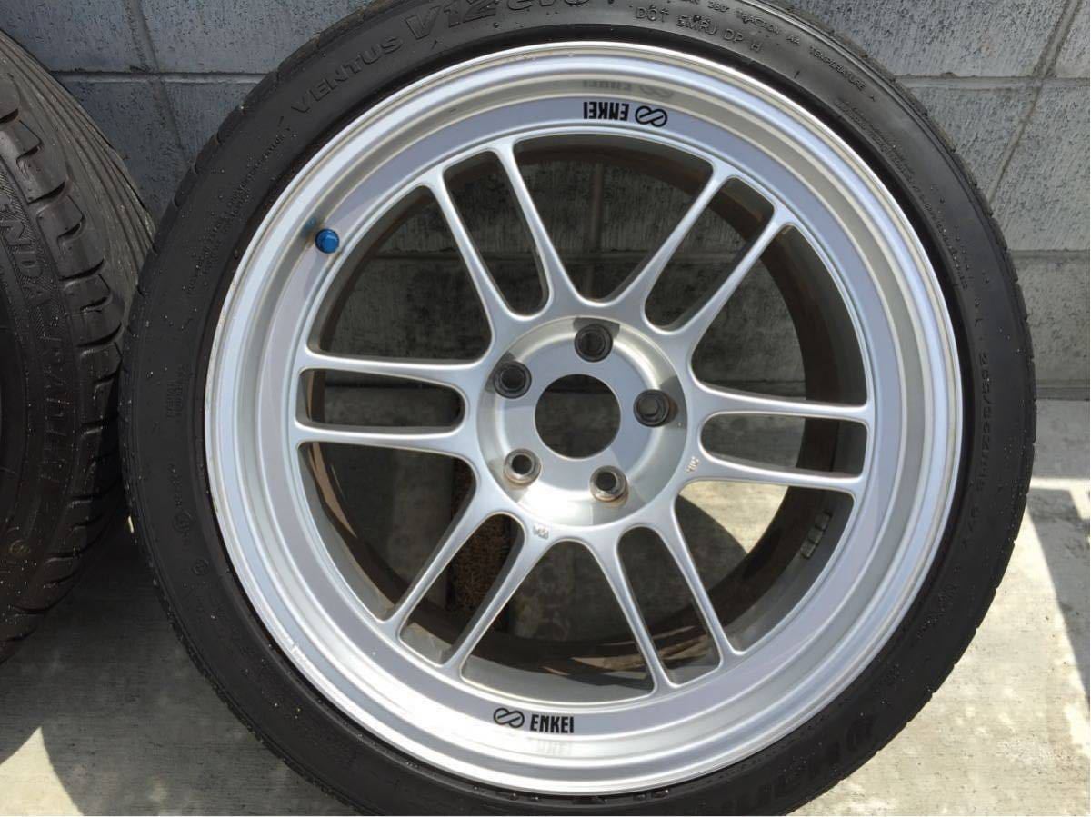 ENKEI RPF-1 9.5J +15 PCD 114.3 5穴 4本 エンケイ RPF1 ホイールのみ 