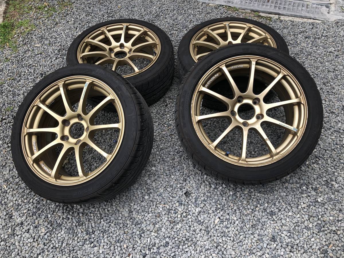 ADVAN Racing RS 17インチ タイヤホイールセット YOKOHAMA ADVAN