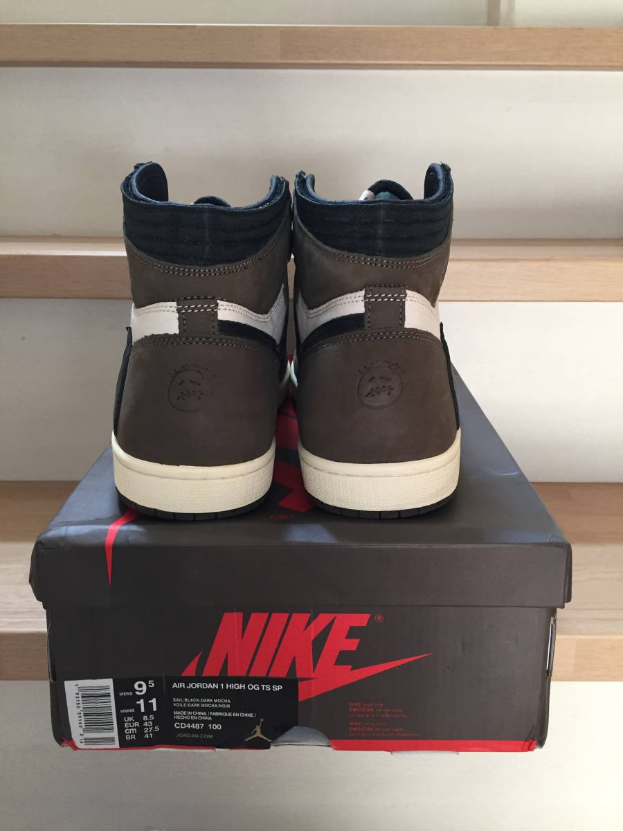 国内正規品 AIR JORDAN 1 トラヴィススコット エアジョーダン 