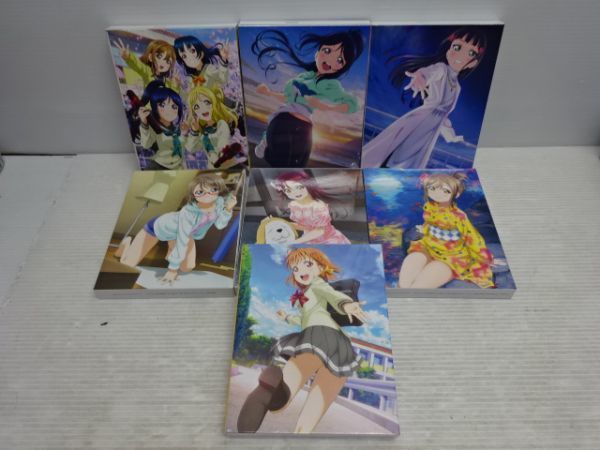 H834-190615-9 ラブライブサンシャイン 2nd season 全7巻セット 中古品 アニメ Blu-ray ブルーレイ
