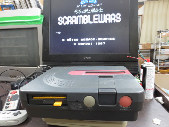 ★ツインファミコン　本体＋付属品　（ＡＮ-５０0B）　★本格仕様ゴムベルト装填、１年間保証！　0013