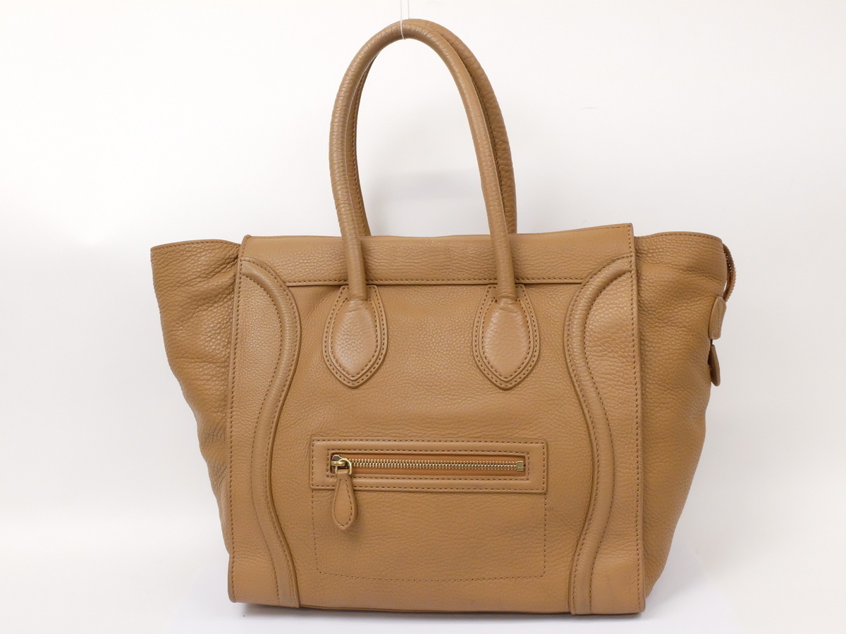 ラゲージナノショッパー セリーヌラゲージ色 CELINE セリーヌ ラゲージ