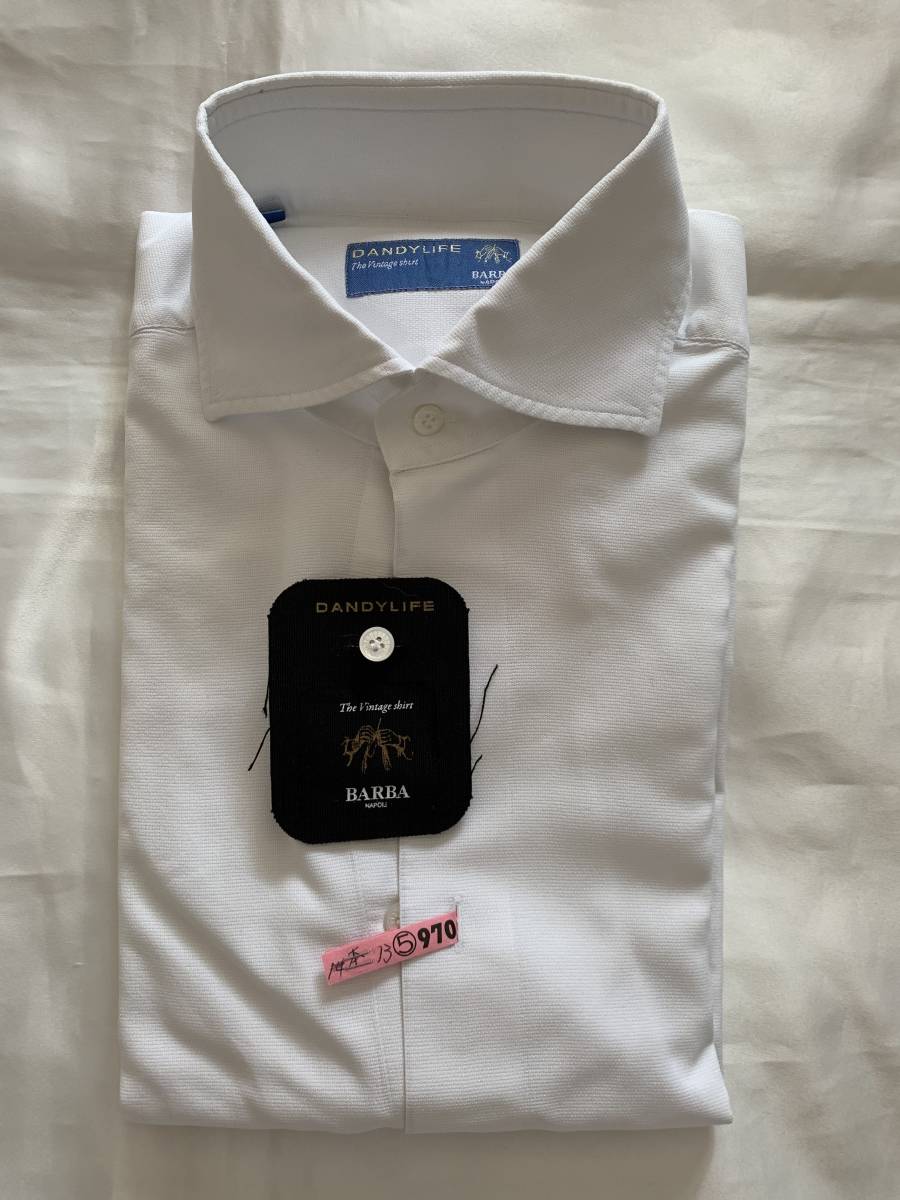 バルバ ダンディライフ 清涼春夏用シャツ40 カジュアルな着こなしにも！