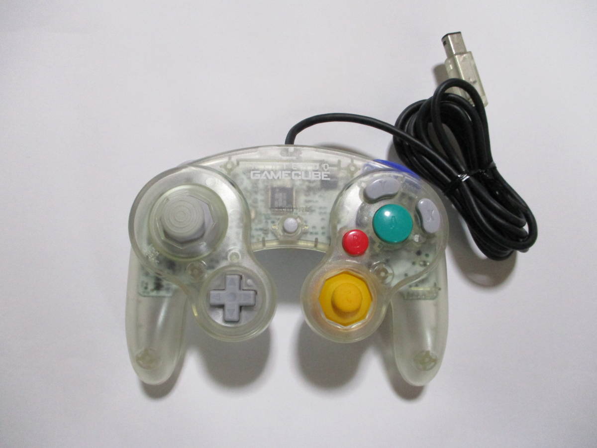 GC ゲームキューブ コントローラー クリア 【公式通販】