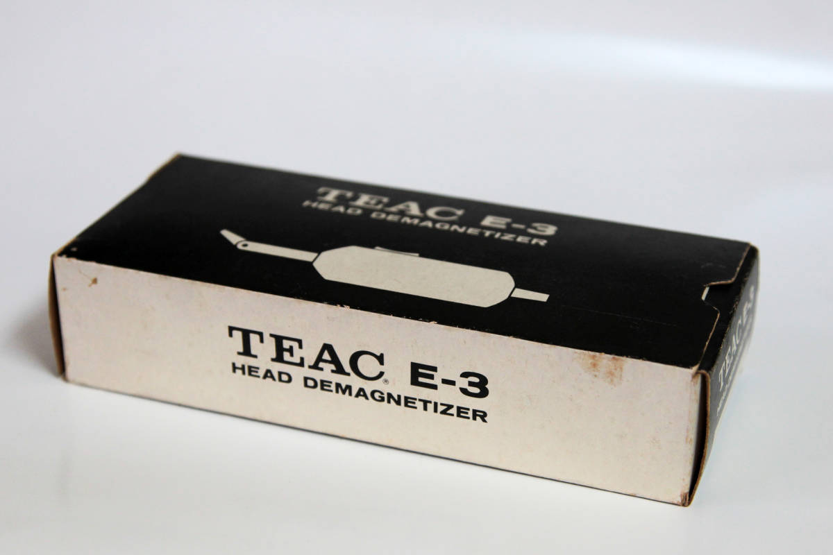 ★TEAC ヘッド消磁器 E-3 イレーサー 動作品