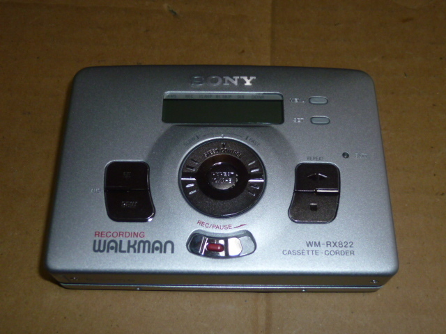 ジャンク】SONY WM-RX822 カセットレコーダー 箱・説明書付き