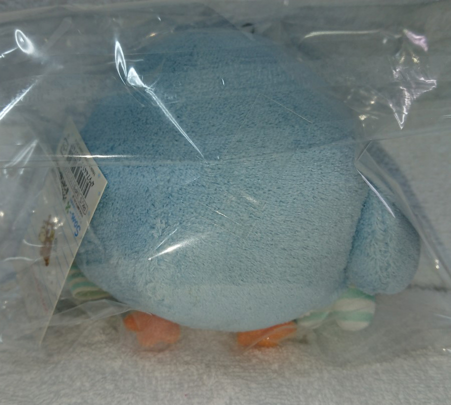 大リラックマ展限定 くったりぬいぐるみM キイロイトリ しましま
