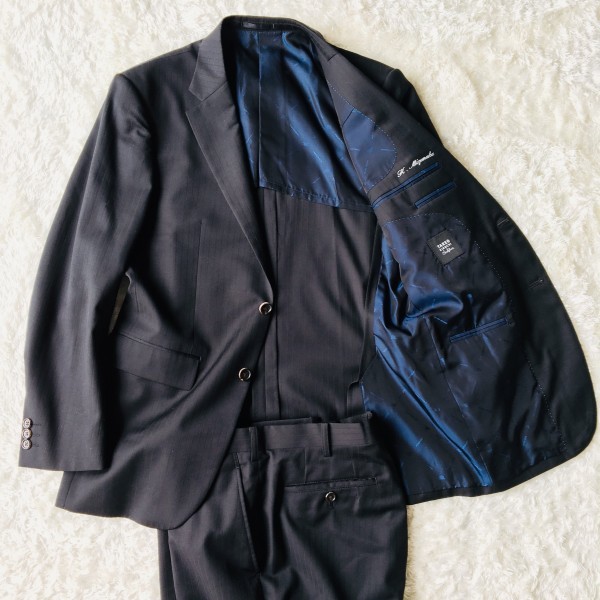 6603 美品 タケオキクチ TAKEOKIKUCHI ドーメル LXXXIV DORMEUIL