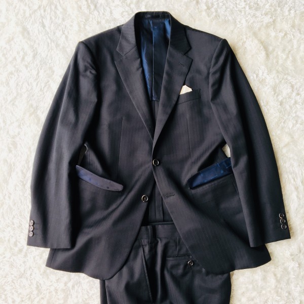 6603 美品 タケオキクチ TAKEOKIKUCHI ドーメル LXXXIV DORMEUIL