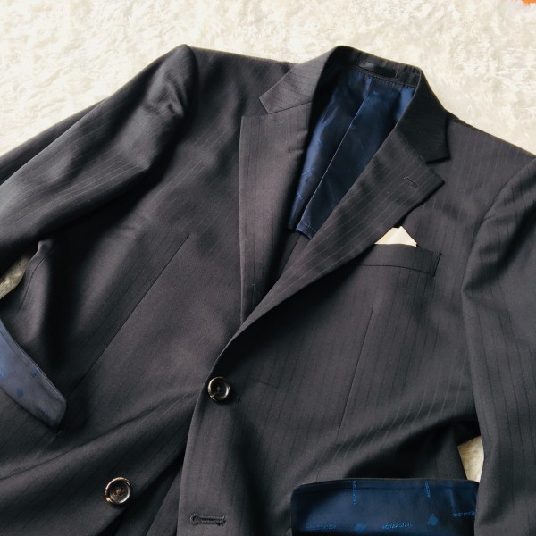 6603 美品 タケオキクチ TAKEOKIKUCHI ドーメル LXXXIV DORMEUIL