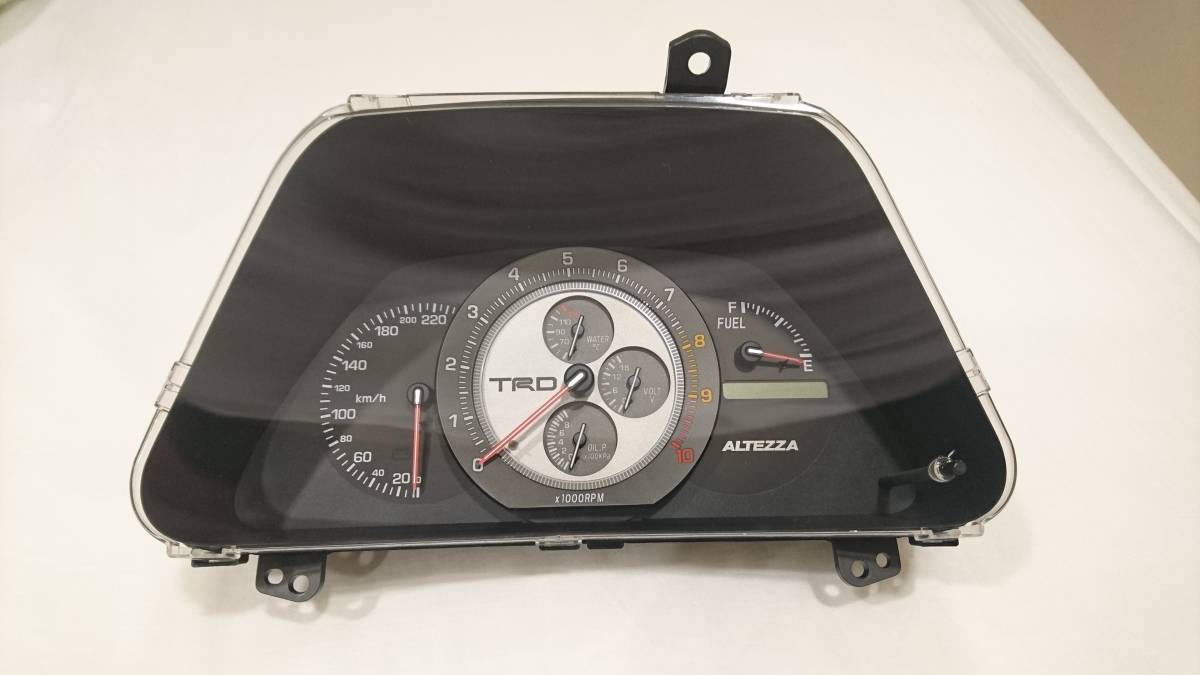 ☆SXE10アルテッツァ 6MT純正TRD製240k フルスケールメーター美品 