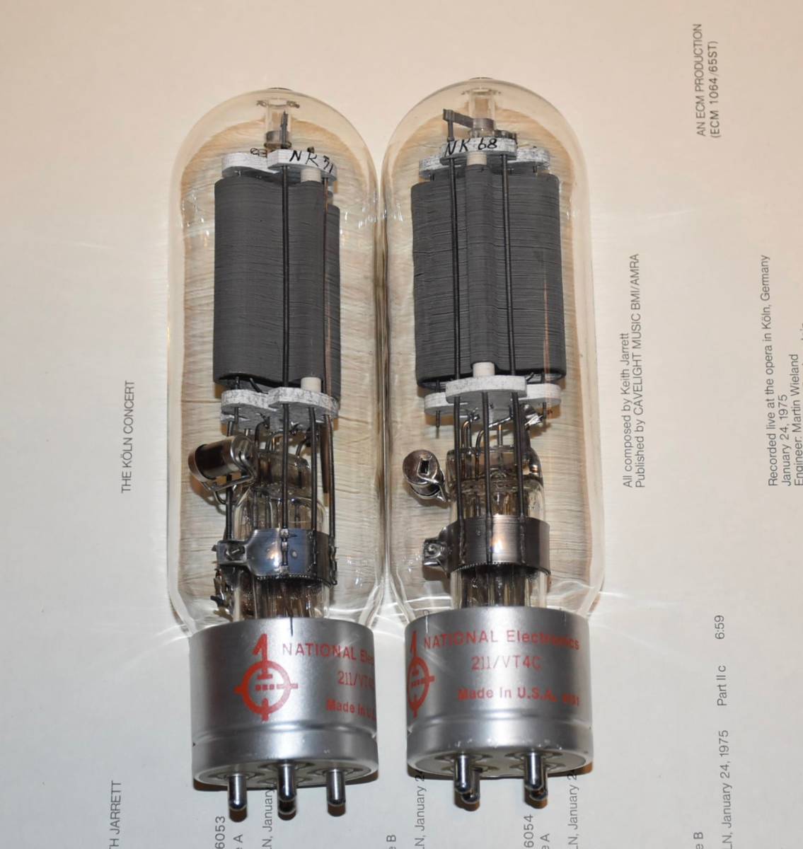 真空管 GE製 UV211/VT-4C ペア(2本) 中古品 真空管 - GE 公式 初めて作る直熱管アンプ VT 真空管 GE製 UV211/VT-4C ペア(2本) 中古品 真空管 - GE 公式 初めて作る直熱管アンプ VT
