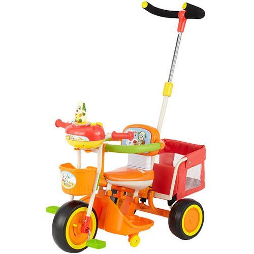 ワンワンとうーたん おさんぽメロディα 子供用三輪車 いないいないばぁ