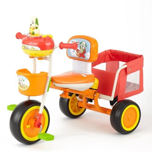 ワンワンとうーたん おさんぽメロディα 子供用三輪車 いないいないばぁ
