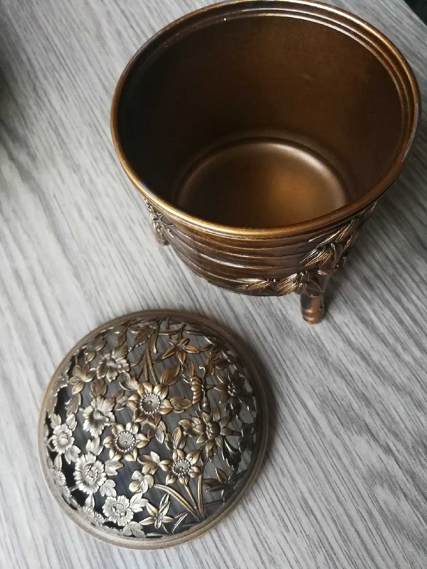 銅製 三足香炉 寂蔵出時代 金工細工『松竹梅文』花透かし蓋 精山造 香炉 高岡銅器 2026年最新Yahoo!オークション | 蝋型鋳銅 PAY 銅器 三足 三好三治 造 香炉&frasl;香器『高岡銅器鉄鉢型獅子蓋香炉&frasl;鶴彫金&frasl;焼青銅色銅製[空薫用