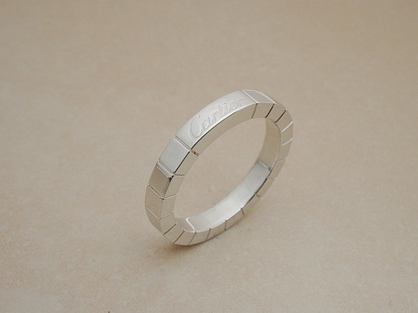 ☆清水屋1円Start☆カルティエ Cartier ラニエール リング K18WG #51