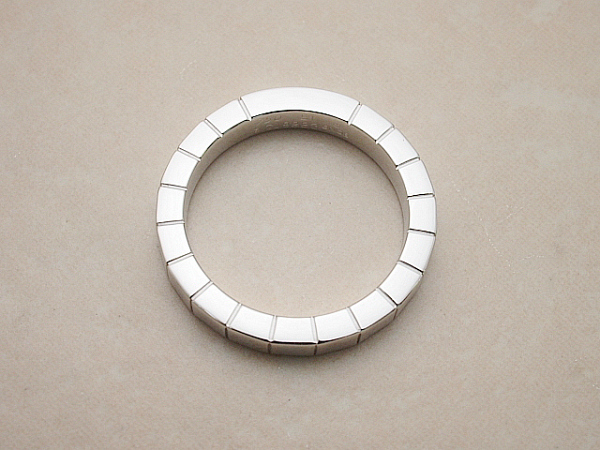 ☆清水屋1円Start☆カルティエ Cartier ラニエール リング K18WG #51