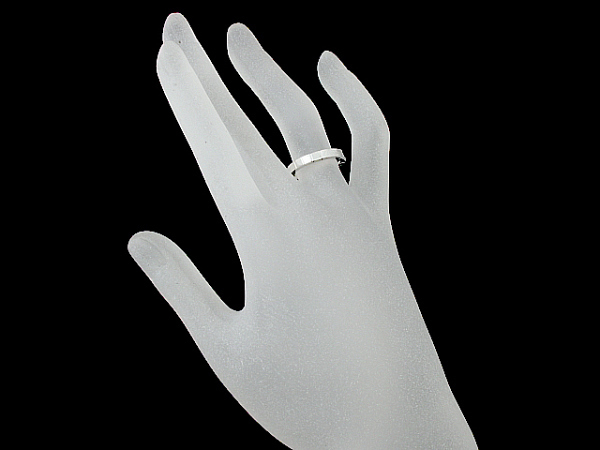☆清水屋1円Start☆カルティエ Cartier ラニエール リング K18WG #51