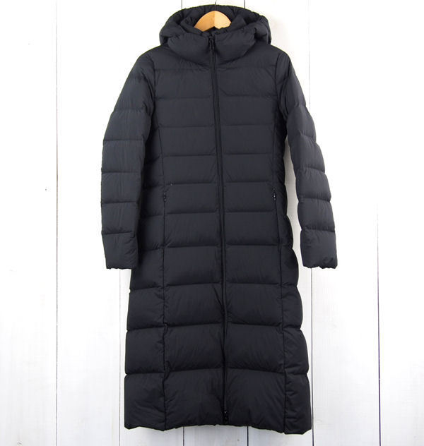 ☆ユニクロ*UNIQLO*ウルトラライトダウンコート(S)ブラック【中古 