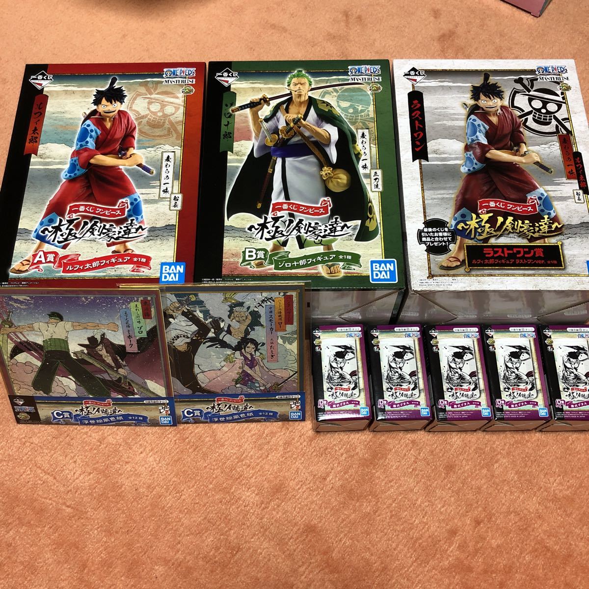 一番くじ ラストワン賞 ワンピース ワンピース～極ノ剣豪達～ 開封品 