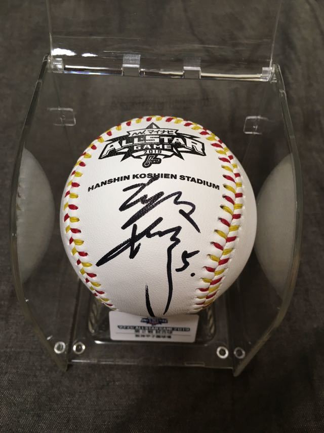 阪神タイガース 近本光司 2019 オールスター 試合球 直筆サインボール