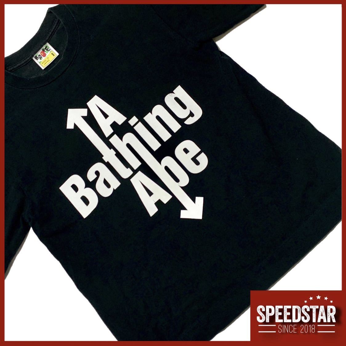 即決☆A BATHING APE☆メンズSサイズ 半袖 Tシャツ アベイシングエイプ 