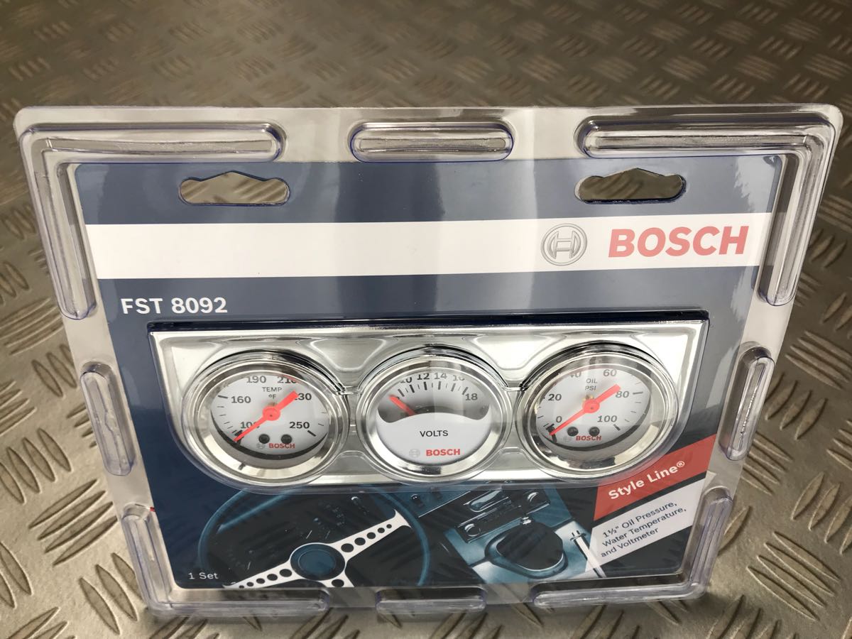  SALE BOSCH トリプルゲージ アメ車 旧車 USDM 水温 ボルト 油圧 3連 メーター 品 BOSCH製 MINI 1-1/2 CHEVORLET FORD(追加メーター)｜売買されたオークション情報、yahooの商品情報をアーカイブ公開 - オーク 追加メーター