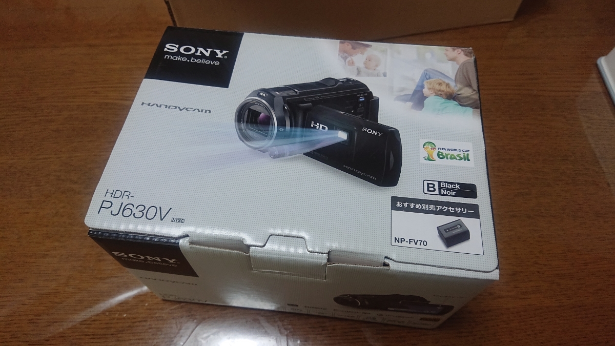 SONY HANDYCAM HDR-PJ630V 黒 中古 - SONY(ソニー) ⁄ ビデオカメラ HDR 