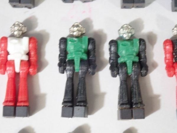 ダイアクロン 当時物旧タカラ⁄ダイアクロン⁄隊員⁄中期型⁄胴体青⁄手足