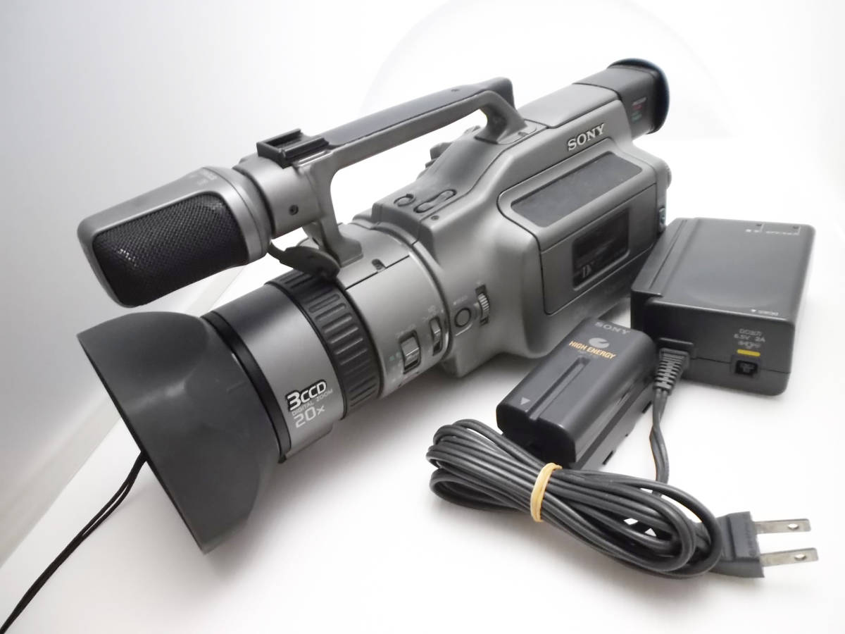 高品質002＃ソニー デジタルビデオカメラレコーダー DCR-VX1000 現状品 説明あり(プロ用、業務用)｜売買されたオークション情報、yahooの商品情報をアーカイブ公開 - オークファン プロ用、業務用