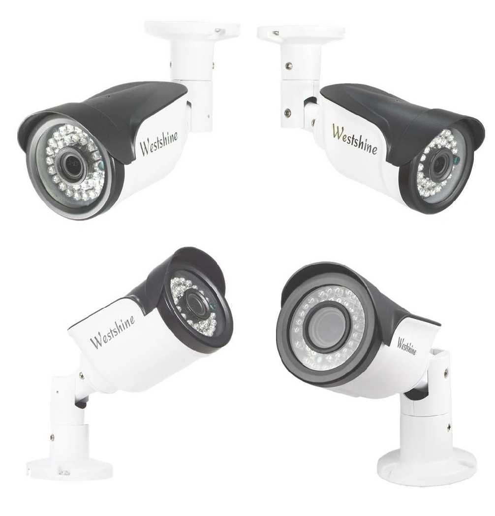 Westshine 防犯カメラ 3MP/2MP 監視カメラ スタンダード型 動体検知 遠隔監視 暗視撮影 IP66防水 防塵 屋外/屋内兼用 POE給電