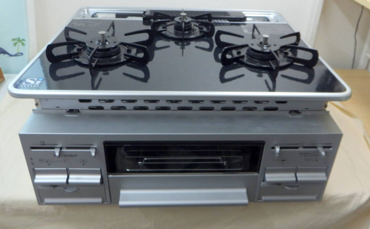 ○ タカラスタンダード 都市ガス用ビルトインガスコンロ TN52WV60C-3 