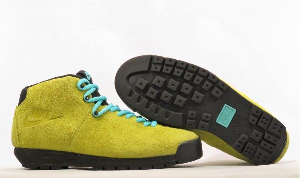 ★レア/ 良品★ NIKE AIR MAGMA ND 24.0cm ナイキ エア マグマ US6 370921-300 ACG トレッキング アウトドア イエロー 黄緑 【本文画像あり
