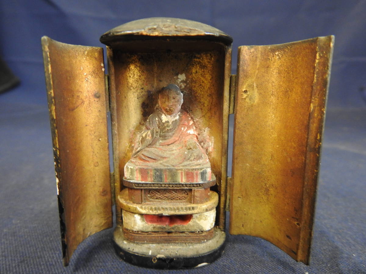 空海 弘法大師 - 総桧厨子入り仏像弘法大師 仏壇仏具の仏縁堂 真言 
