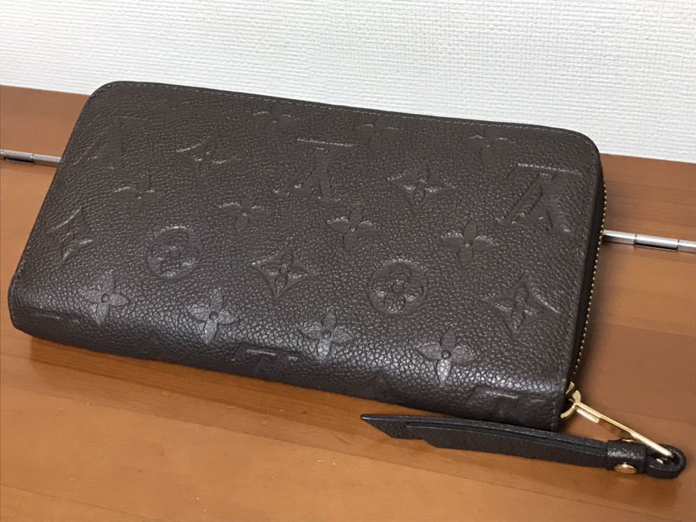 Louis Vuitton ルイヴィトン 長財布 モノグラム・アンプラント 