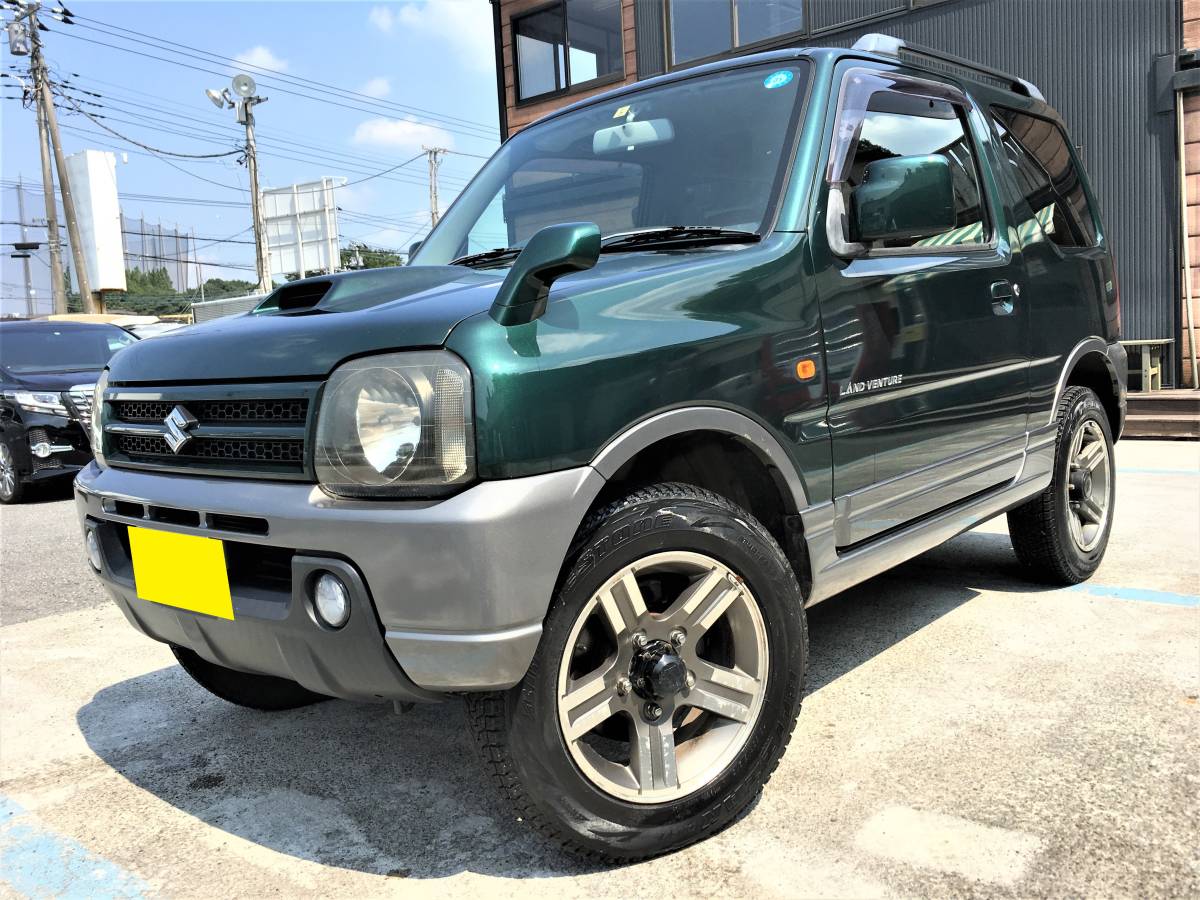 ジムニー ランドベンチャー スズキ 禁煙車 4WD 特別仕様車 禁煙 車検 