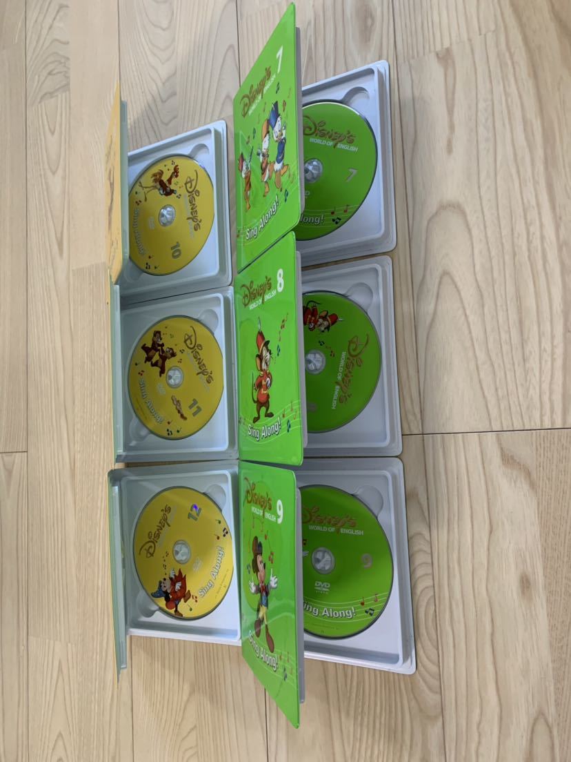 DWE シングアロング DVD CD セット 新子役 ワールドファミリー