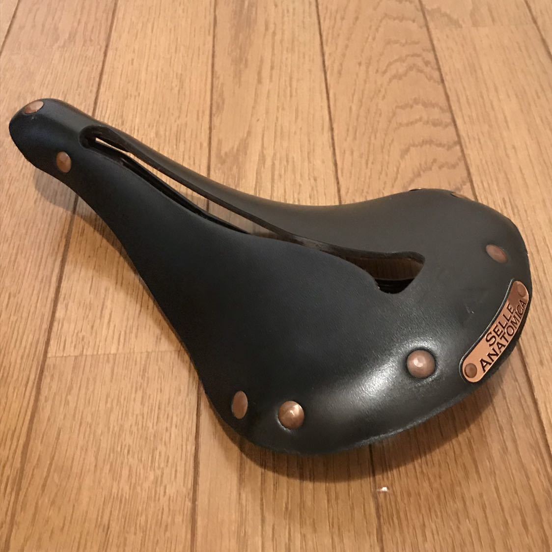中古【Selle Anatomica X1 ・セラアナトミカ】ブラック SURLY SALSA allcity クロモリ