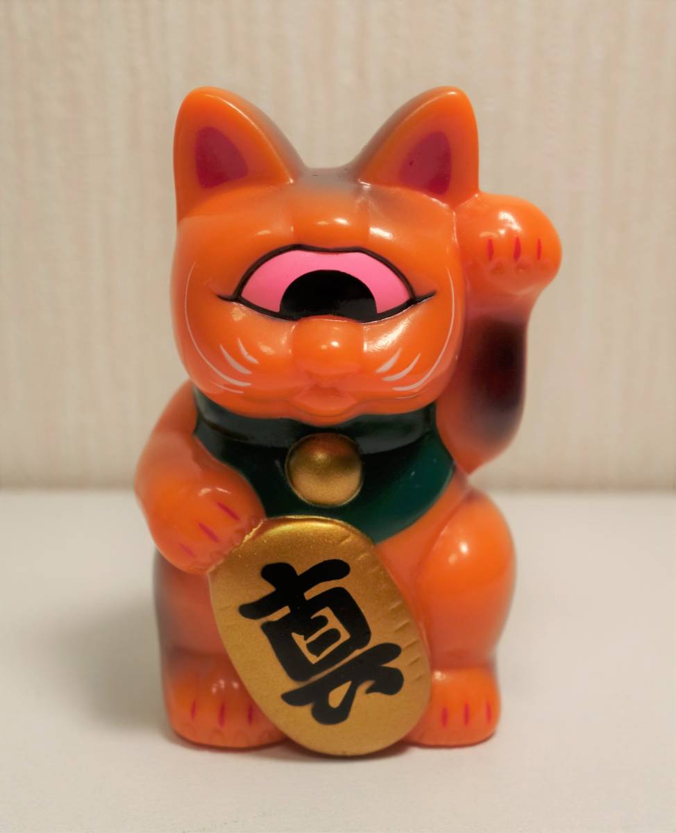 ☆リアルヘッド フォーチュンキャットベビー 真頭玩具 ミニソフビ