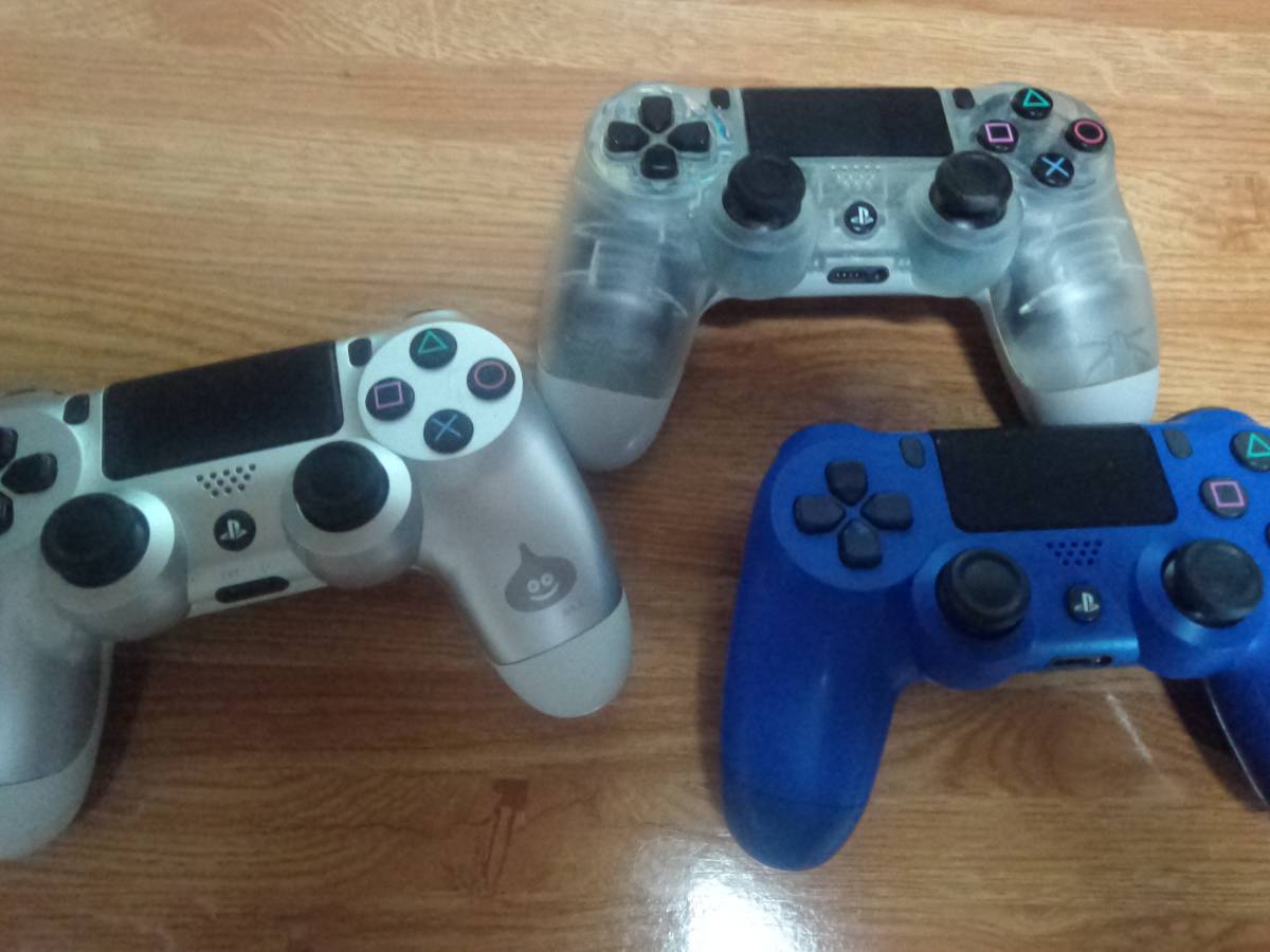 ☆DUALSHOCK 4(デュアルショック4)・3個セット（ジャンク品）☆ PS4用