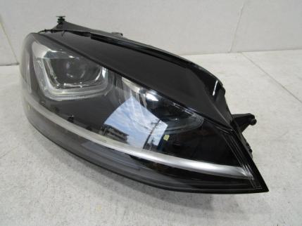 即決　良品　VW　ゴルフ７　５G系　純正　HID　右ヘッドライト　5G2 941 752D　　5G2 941 754D