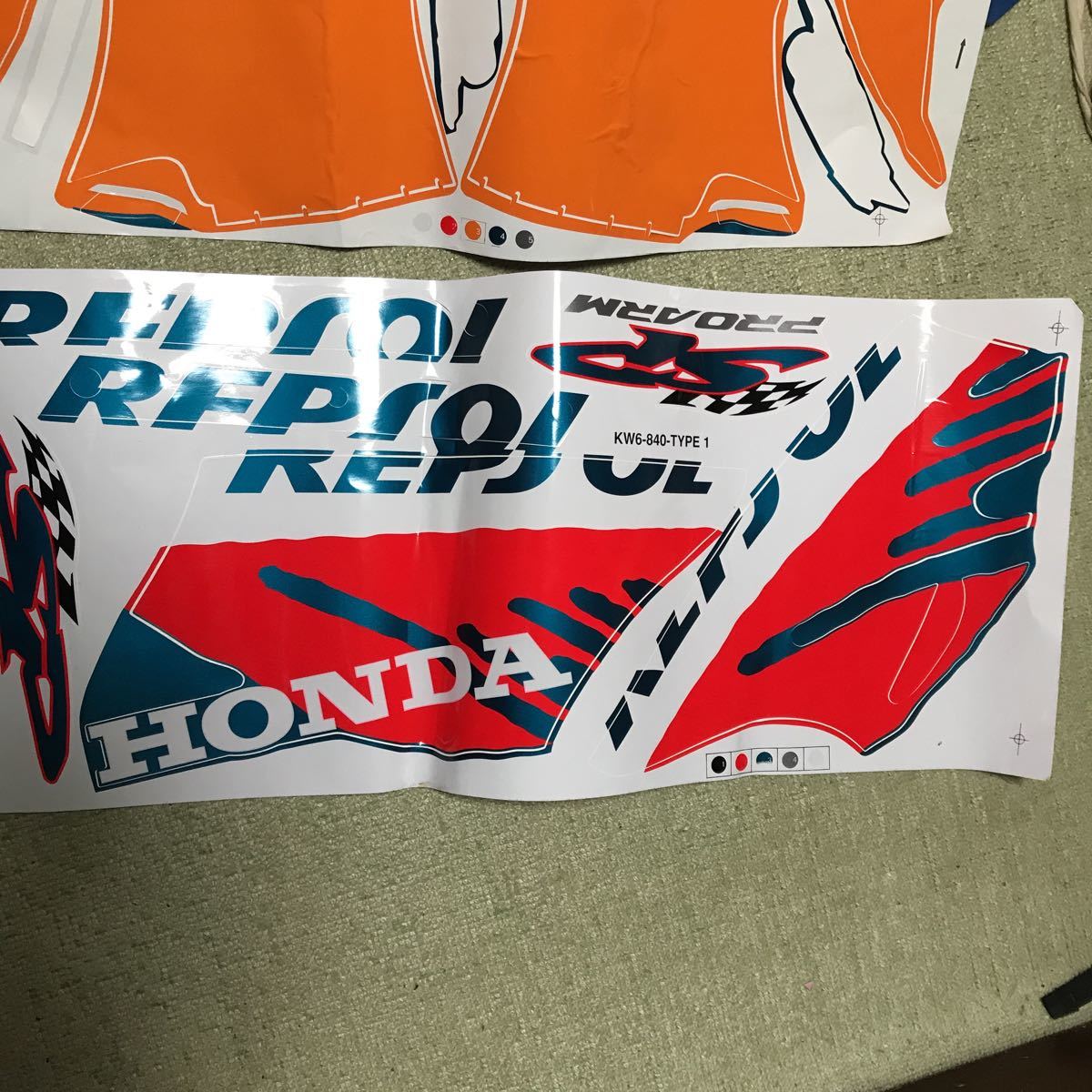 ホンダ HONDA NSR250R MC28SPレプソルカラー ガソリンタンクデカール