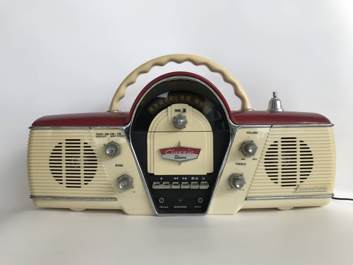 SDC-600 ラジカセ SUNDOG レトロ アメリカン サン商事 昭和レトロ