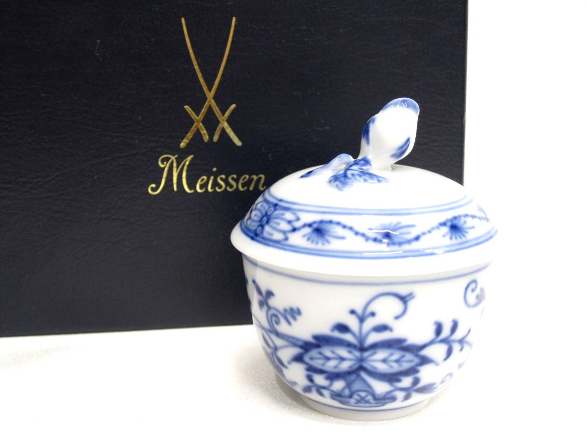 品質保証，正規保証 /箱付 Meissen マイセン ブルーオニオン/蓋つき湯呑 R(マイセン)｜売買されたオークション情報、yahooの商品情報をアーカイブ公開 - オークファン マイセン