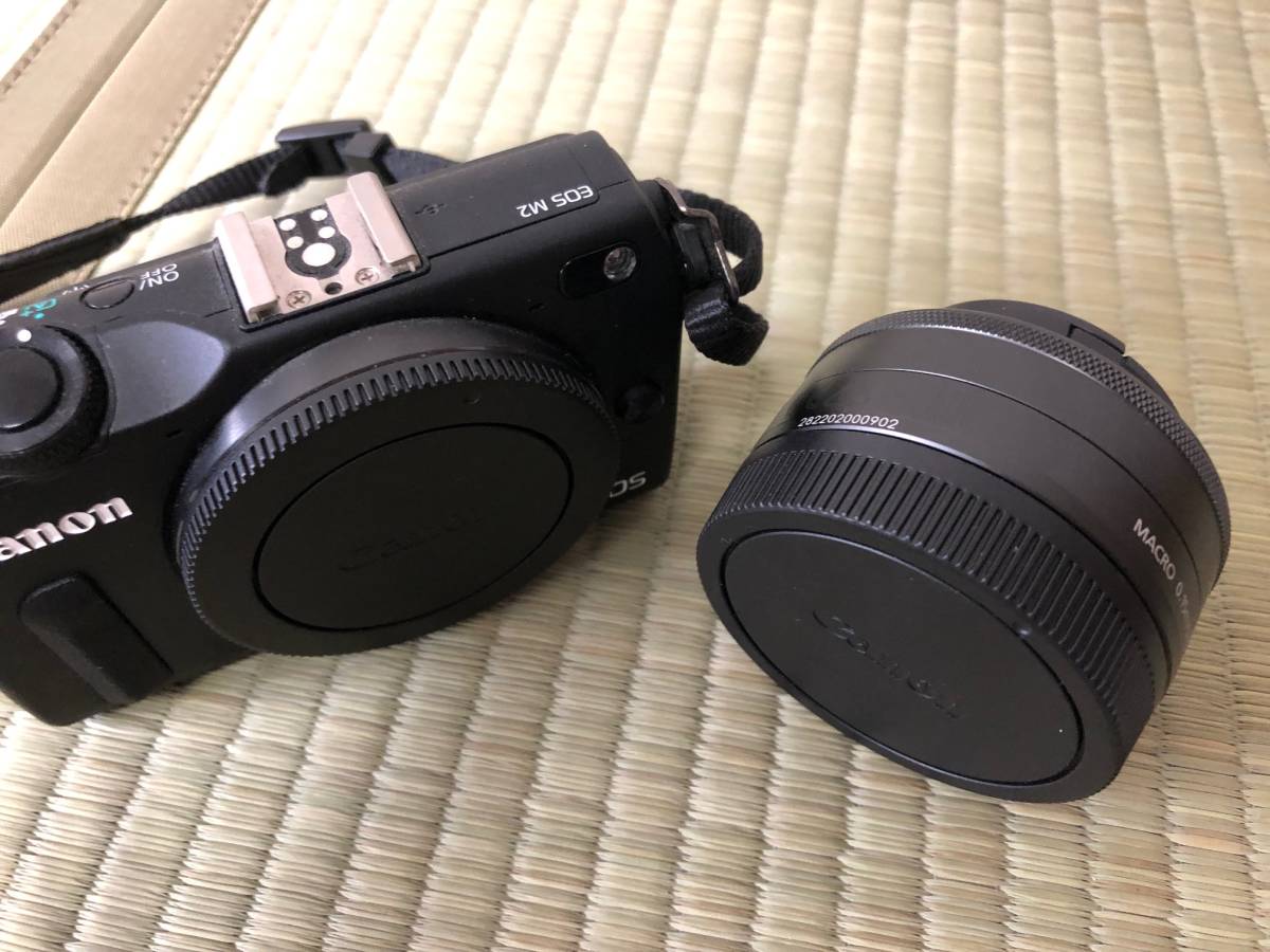 Canon EOS M2 ミラーレス一眼カメラ EF-M 18-55 f3.5-5.6 IS STM 