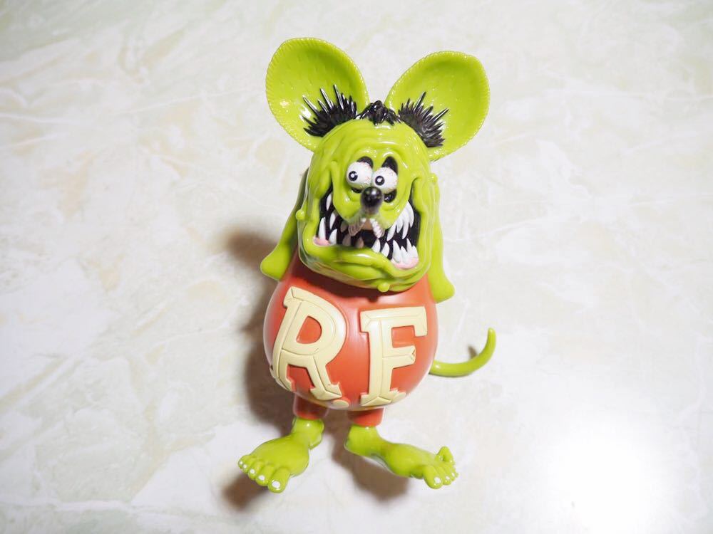 RATFINK ラットフィンク ソフビ dune テツロッド MOONEYES ムーンアイズ フィギュア スタチュー 人形 日本製 エドロス